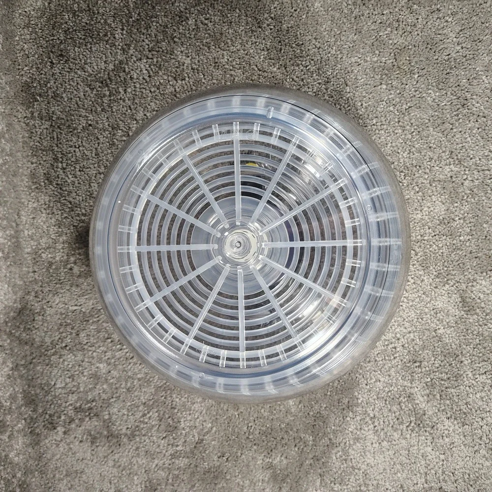 OXO SoftWorks Salad Spinner Clear Black Pump Action Kitchencore Unisex Large